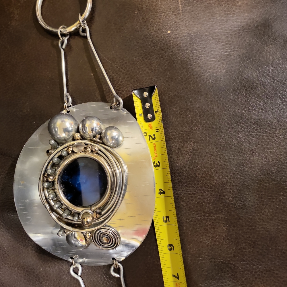Vintage Belt Designed by Raul Leal, Signed 70s Steam Punk Made in Spain … - Picture 11 of 11